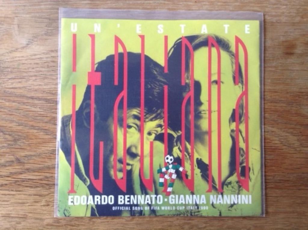 single edoardo bennato & gianna nannini, Cd's en Dvd's, Vinyl Singles, Pop, 7 inch, Ophalen of Verzenden