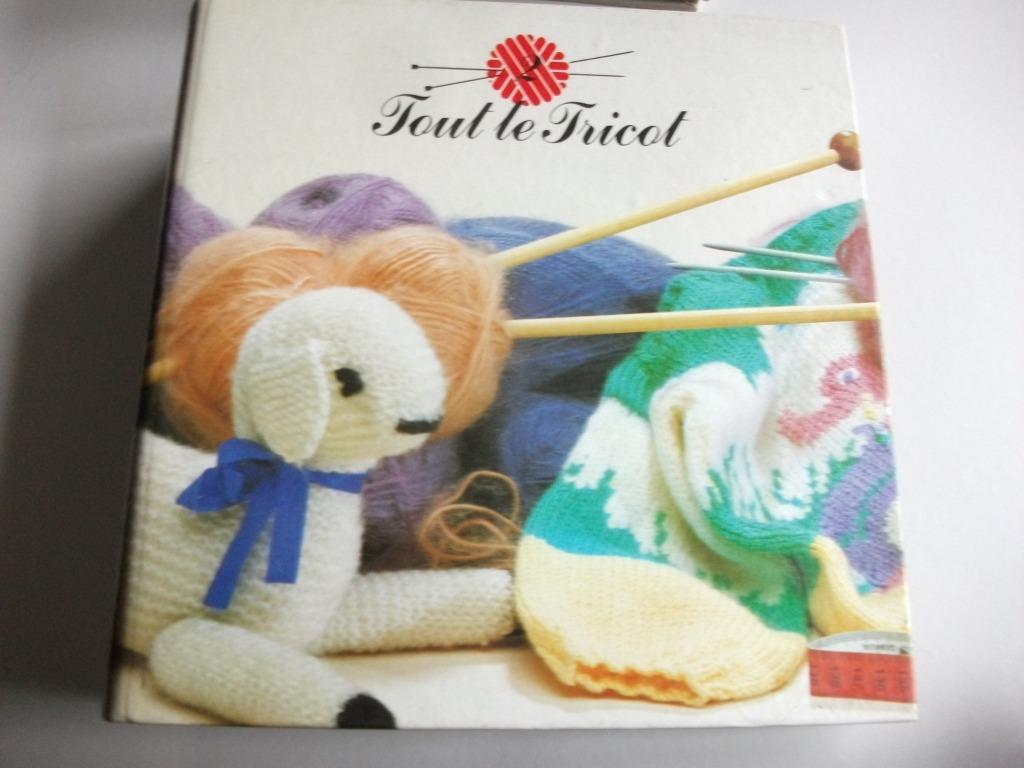Classeurs Tout le tricot 2 & 3, Enlèvement ou Envoi, Utilisé, Tricot, Patron ou Livre