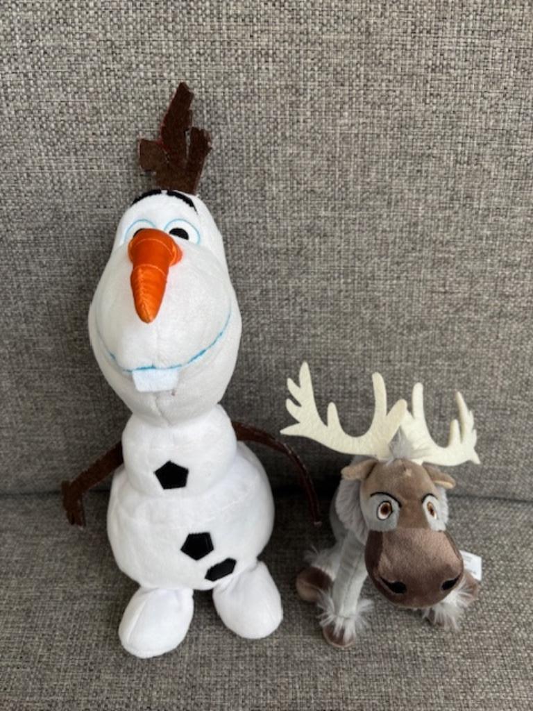 Frozen: Olaf en Sven knuffel, Enlèvement ou Envoi, Utilisé, Autres types