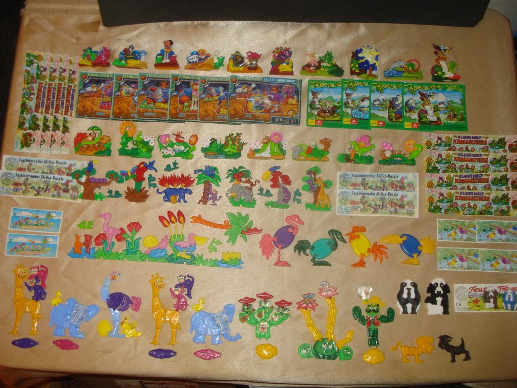KINDER Lot de 10 Anciennes Séries Complètes Puzzles 3D 1990, Collections, Œufs à surprise, Comme neuf, Enlèvement ou Envoi