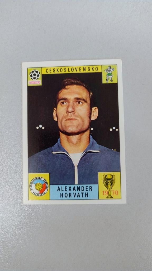 Panini Mexico 70: Ceskoslovensko - Alexander Horovath, Ophalen of Verzenden, Zo goed als nieuw