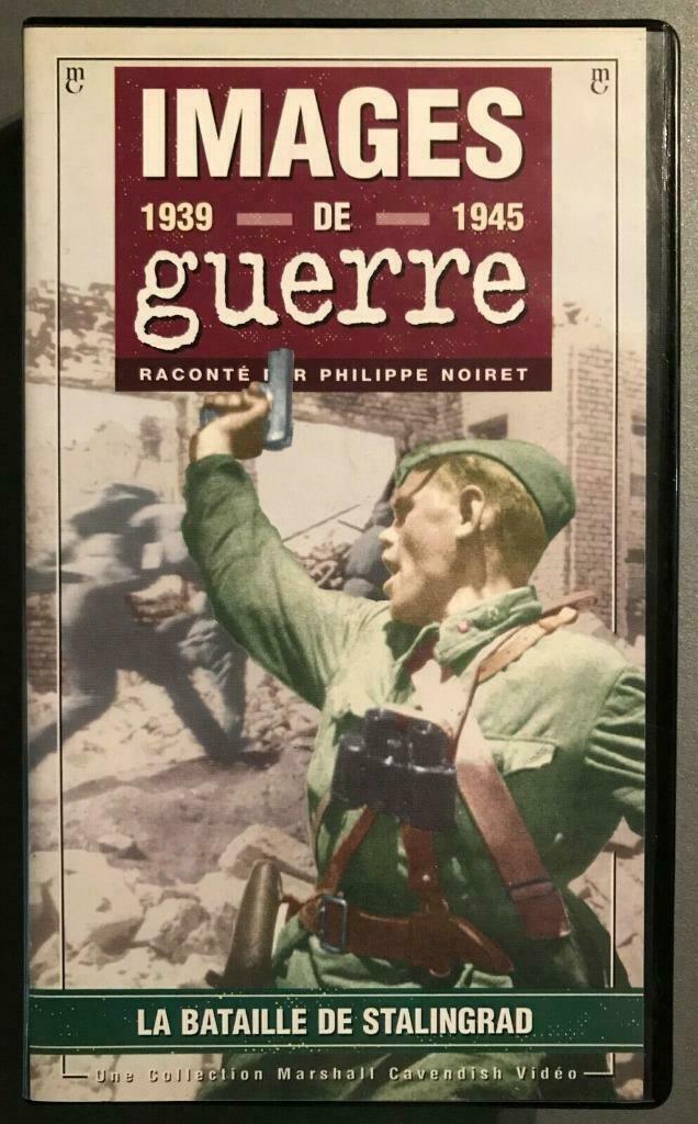 VHS Images de guerre 39-45 N° 12 : La bataille de Stalingrad, Enlèvement ou Envoi, Utilisé, Documentaire