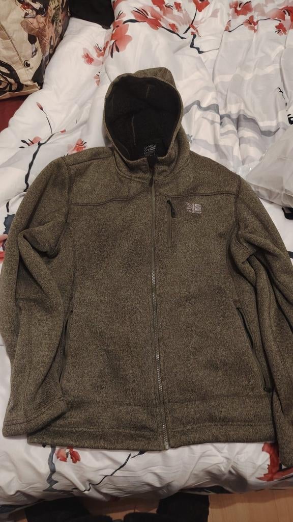 Karrimor donkergrijs fleecesweatshirt voor de winter maat xl, Maat 56/58 (XL), Ophalen of Verzenden, Zo goed als nieuw, Karrimor
