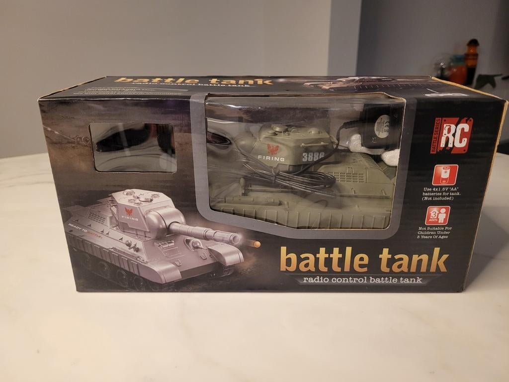 Rc tank, Ophalen, Tank
