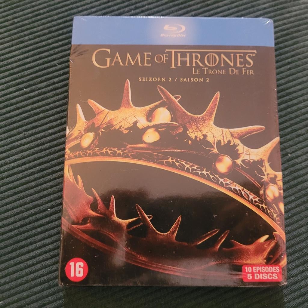Game of thrones seizoen 2 (sealed), CD & DVD, Blu-ray, Enlèvement ou Envoi, Neuf, dans son emballage, TV & Séries télévisées, Coffret