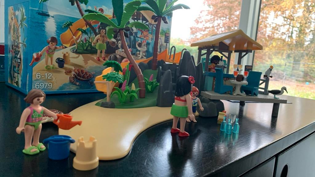 Playmobil strandbar, Ophalen of Verzenden, Zo goed als nieuw