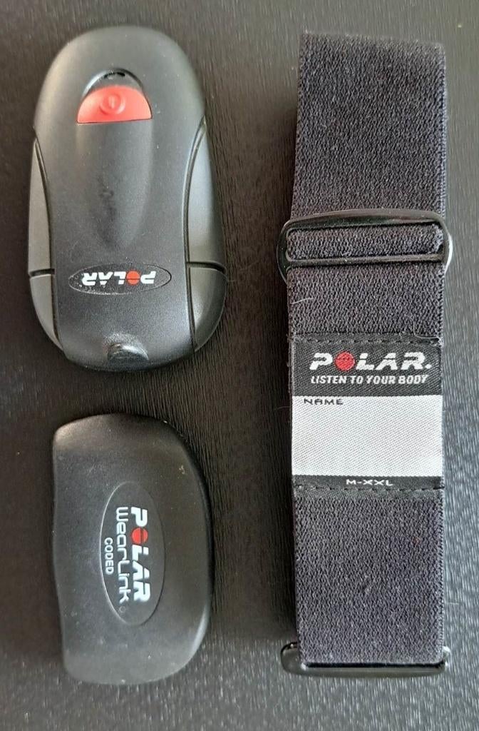 Polar WearLink & Polar WearLink+ (apart verkrijgbaar), Enlèvement ou Envoi, Utilisé, Polar, Avec ceinture thoracique
