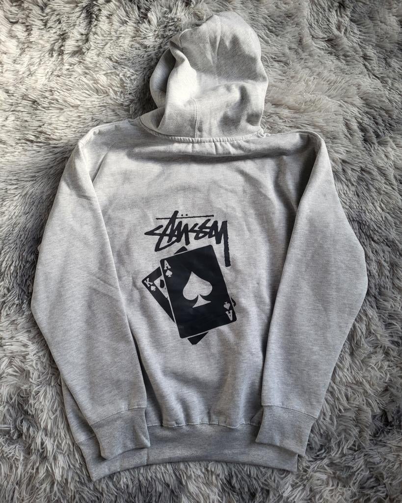 Stüssy Rework Hoodie - Iconisch ontwerp - Maat M, Kleding | Heren, Truien en Vesten, Maat 48/50 (M), Ophalen of Verzenden, Stüssy