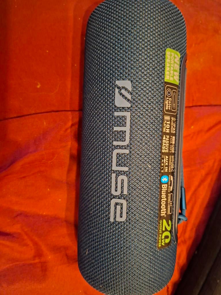 Portable speaker van MUSE nieuw, Ophalen of Verzenden
