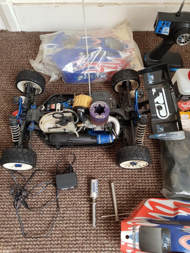LRP S8 Rebel BX 2.74ch 1/8, Hobby en Vrije tijd, Modelbouw | Radiografisch | Auto's, Benzine, Ophalen