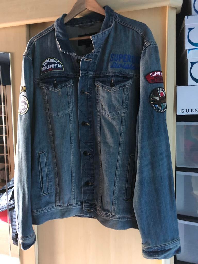 Veste superdry homme 3XL, Ophalen of Verzenden, Gedragen