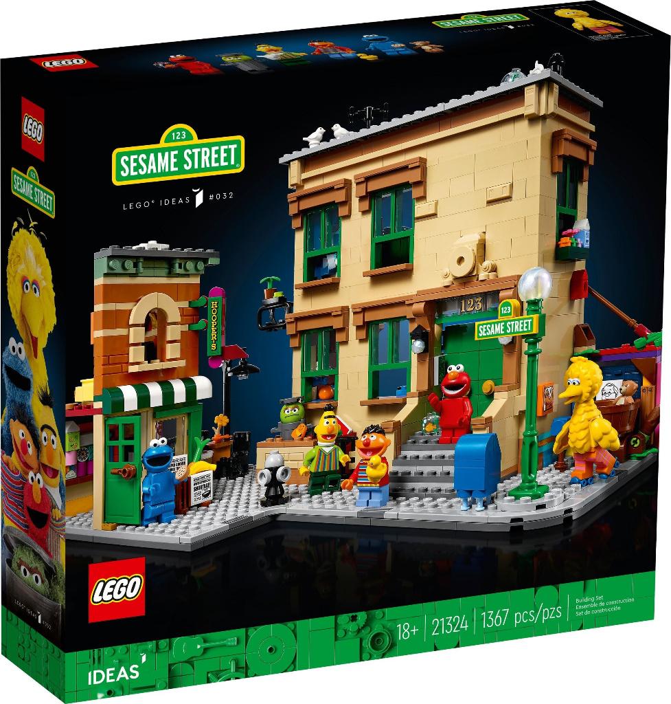 Lego 21324 : Sesame Street, Kinderen en Baby's, Speelgoed | Duplo en Lego, Ophalen, Nieuw, Complete set, Lego