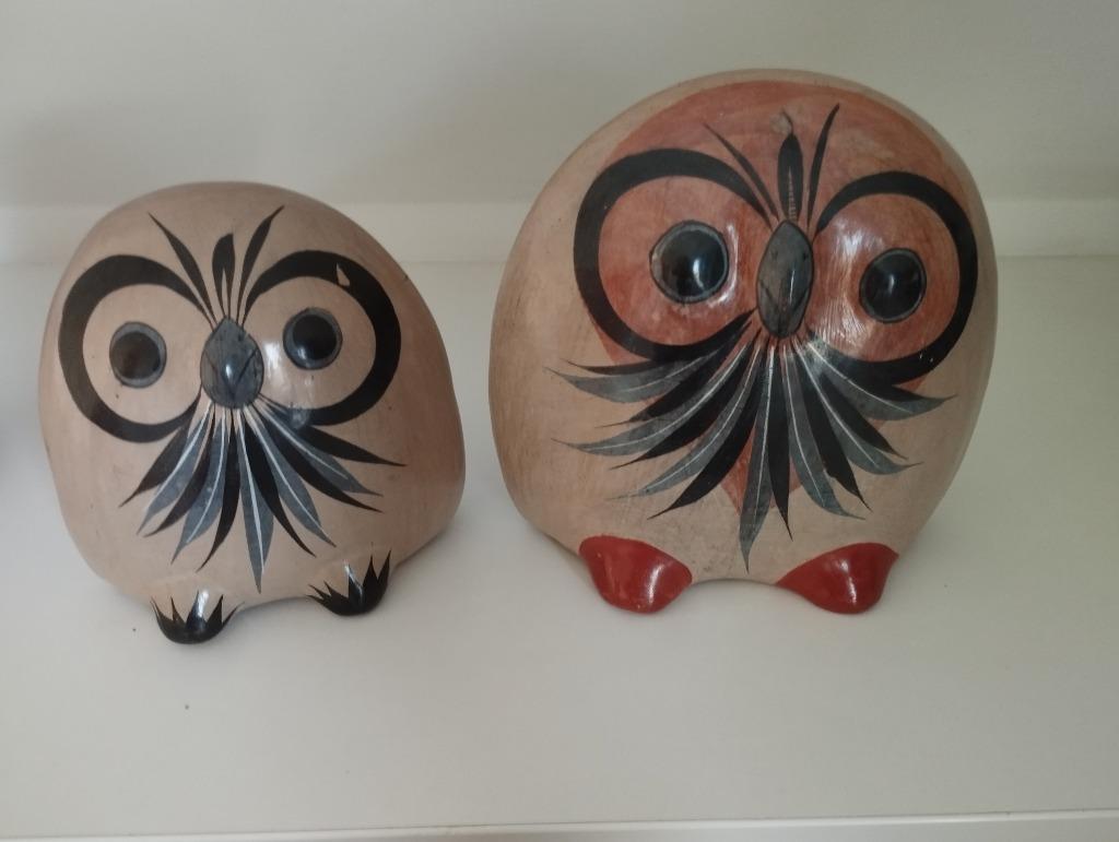 Mexicaanse terracotta uilen ondertekend Silva, Ophalen