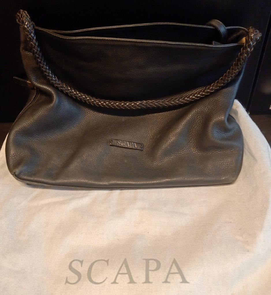Handtas Scapa zwart, Ophalen of Verzenden, Gebruikt, Zwart, Handtas