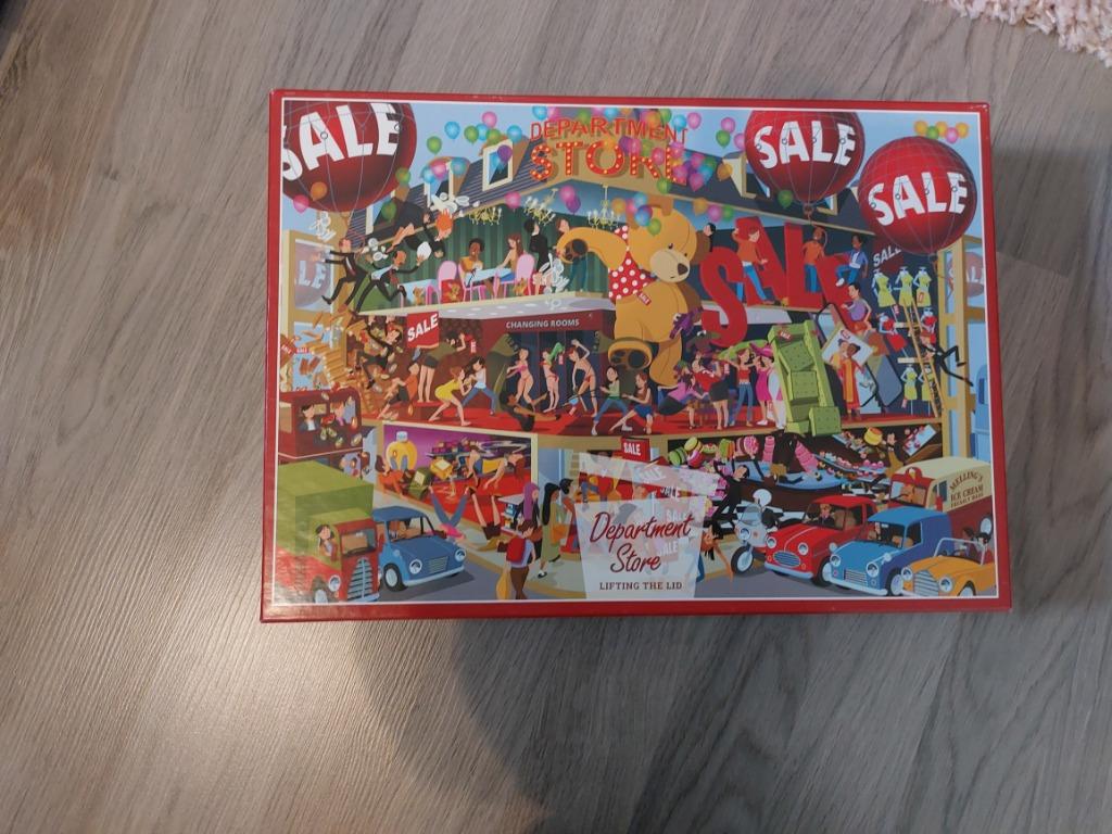 Puzzel Gibsons 'Department Store' 1000 stukjes, Ophalen of Verzenden, 500 t/m 1500 stukjes, Zo goed als nieuw, Legpuzzel