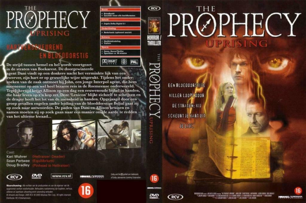Dvd Prophecy (Horror), Ophalen of Verzenden