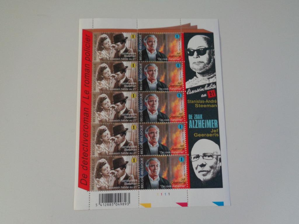 Timbres collection Jef Geeraerts Alzhemer. Neuf, Timbres & Monnaies, Timbres | Europe | Belgique, Enlèvement ou Envoi, Non oblitéré