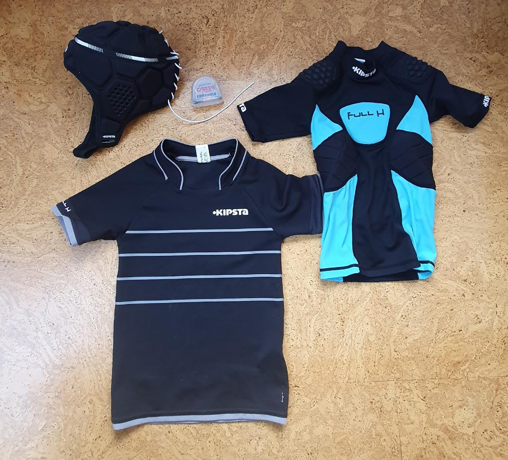 rugby uitrusting kind, Sports & Fitness, Rugby, Enlèvement, Utilisé, Vêtements
