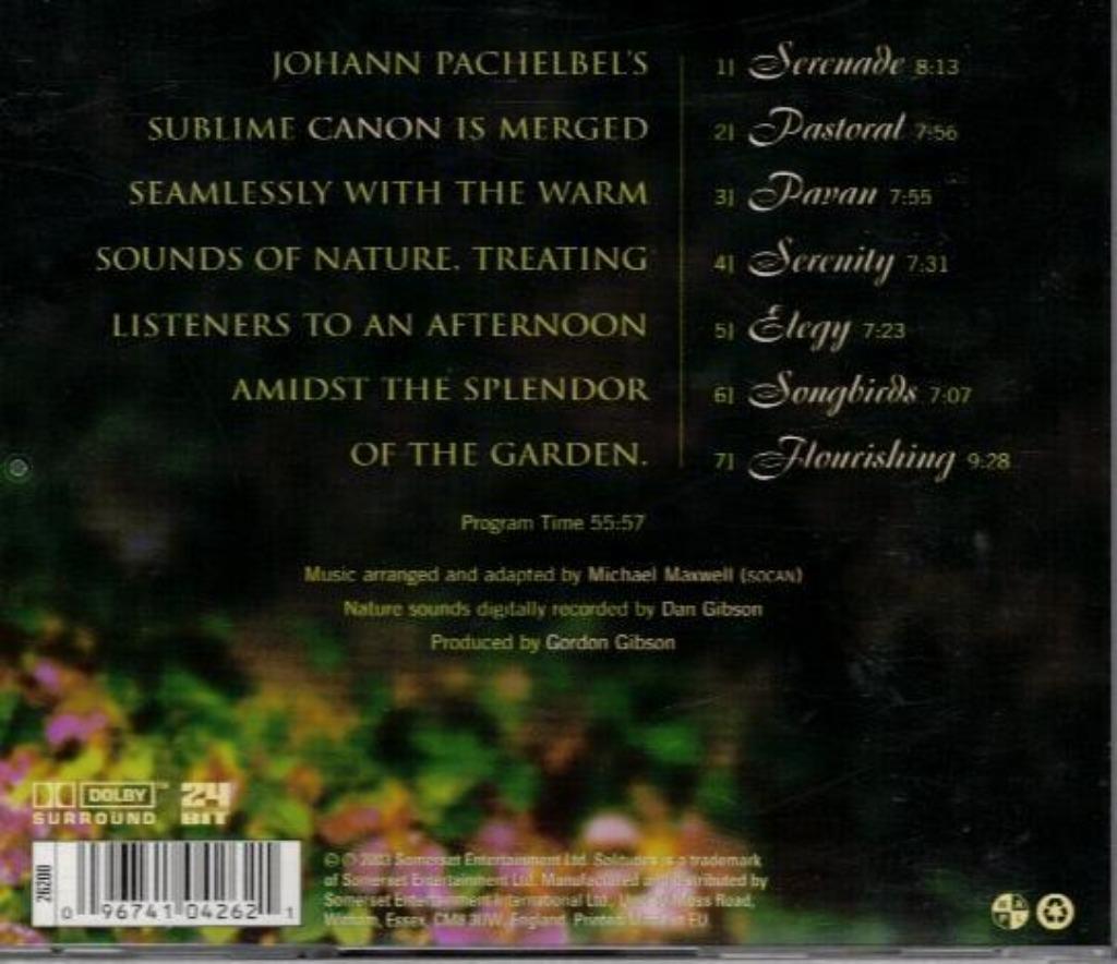 Dan Gibson - Pachelbel In The Garden, Enlèvement ou Envoi, Utilisé