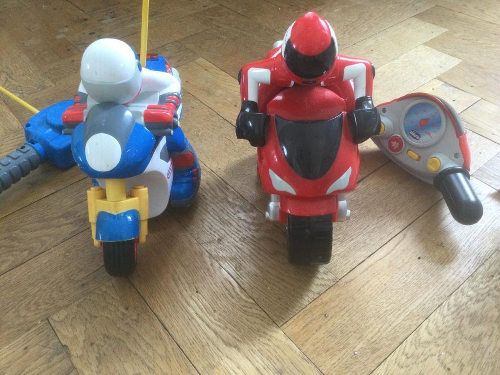 tele-geleide moto -  moto téléguidée : super !, Enlèvement ou Envoi, Utilisé, Télécommande