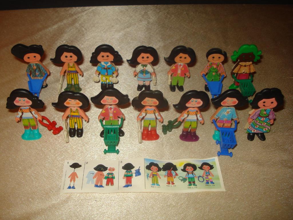 KINDER Lot d'Anciennes Figurines Diverses 1990-1991 Ferrero, Enlèvement ou Envoi, Comme neuf, Figurines
