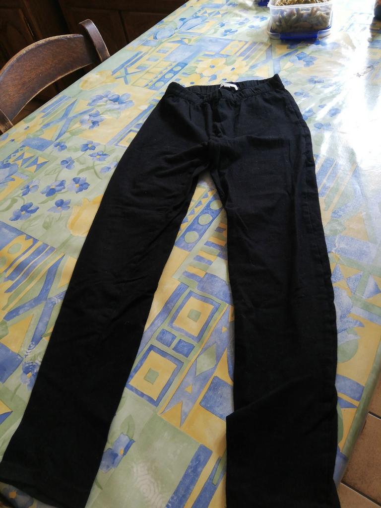 Legging fille noir. Taille 10 ans., Enlèvement ou Envoi, Comme neuf, Fille