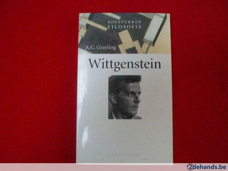 A.C. Grayling: Wittgenstein (nederlandstalig), Boeken, Ophalen of Verzenden, Gelezen, A.C. Grayling
