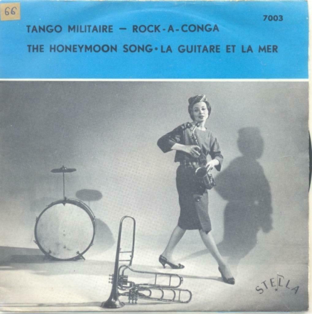 Jacques Delrive – Tango Miliatire / Jimmy Russels – Rock-a-C, Gebruikt, 7 inch, Ophalen of Verzenden, Pop