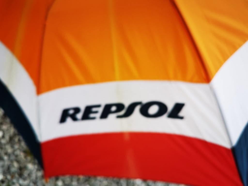 Repsol motorsport sponsor HRC paraplu, Ophalen of Verzenden, Zo goed als nieuw, Motoren