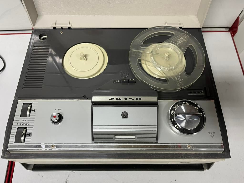 Unitra ZK 140 Vintage bandrecorder (Grundig-licentie), Ophalen of Verzenden, Bandrecorder