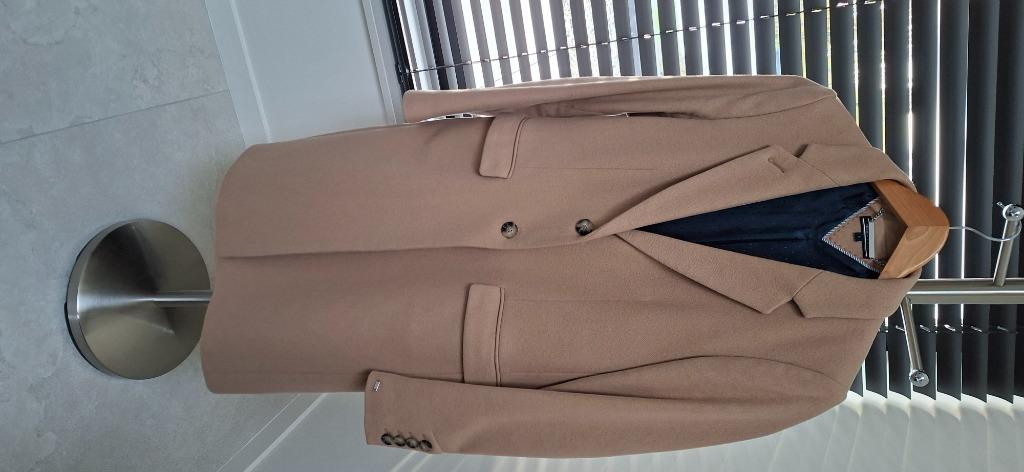 Tommy Hilfiger damesjas. Mantel xs. Als nieuw, Tommy hilfiger, Bruin, Ophalen of Verzenden, Zo goed als nieuw
