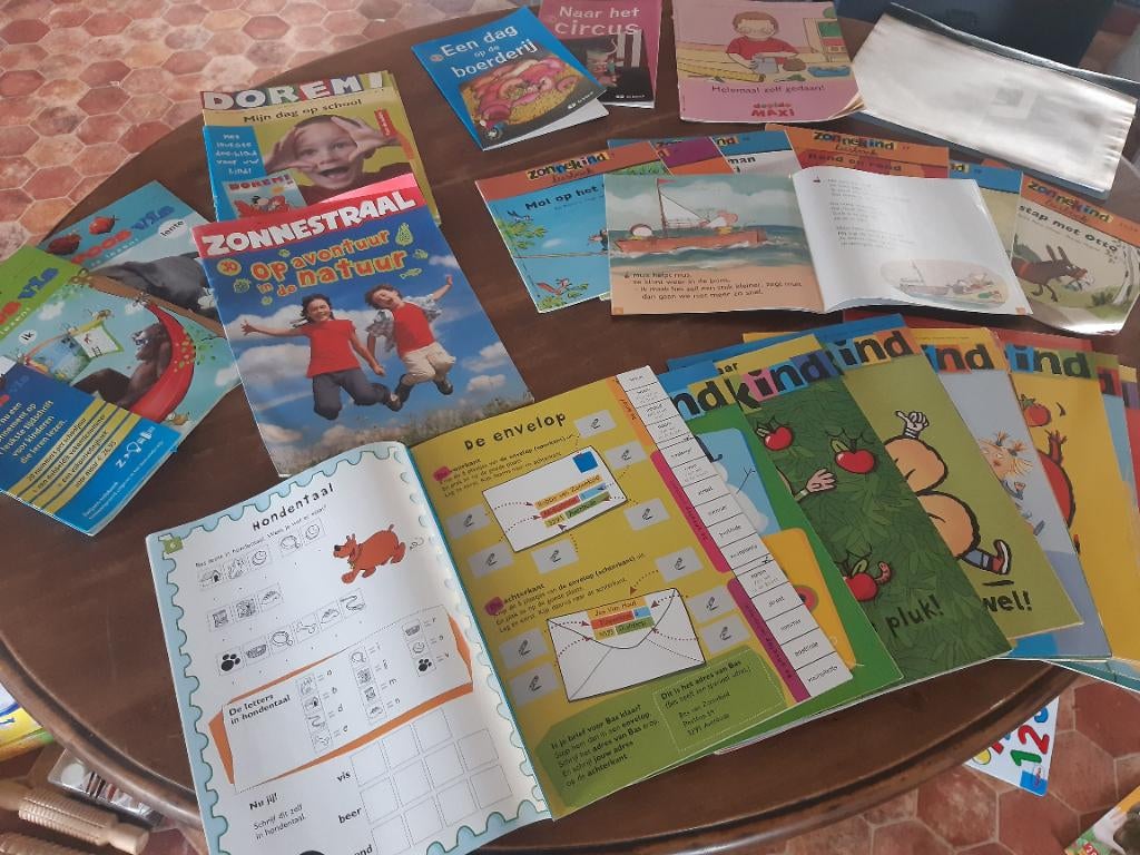 Revues et livres èducatifs apprentissage du nèerlandais, Enlèvement, Comme neuf, Langue et Lecture