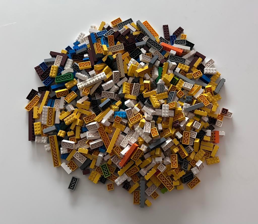 Un grand lot de pièces de construction Lego, Envoi, Utilisé, Briques en vrac, Lego