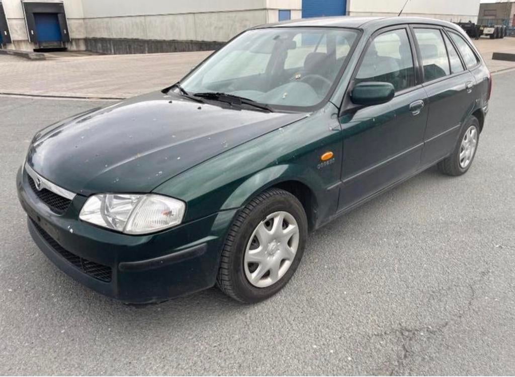 Mazda 323f tdv.I  2.0 diesel  113.284km  Airco, Bedrijf, Grijs, Te koop, 5 zetels