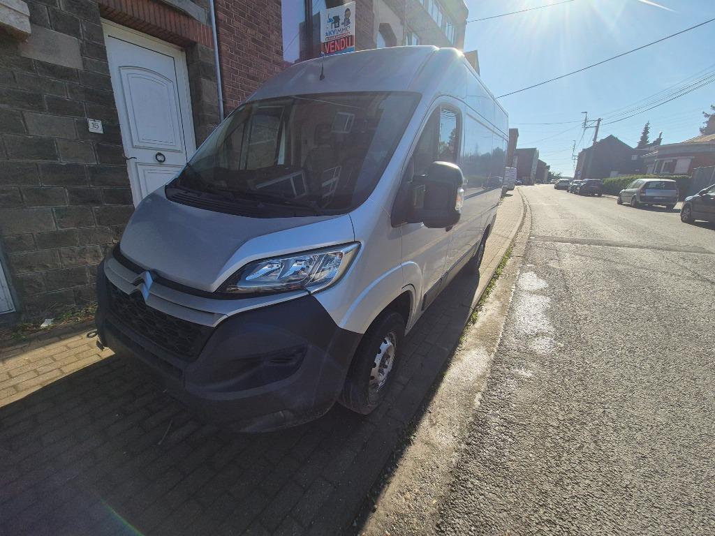 Jumper L2H2 2.0 Hdi 136, Gps, Clim, MOTEUR NE DÉMARRE PAS, Autos, Argent ou Gris, Euro 6, Entreprise, 3 places