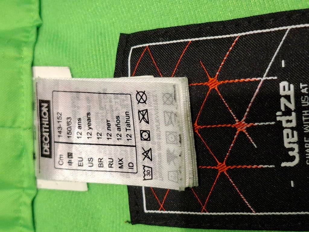 skibroek WED'ZE en -jas QUIKSILVER, Enlèvement, Utilisé, Ski