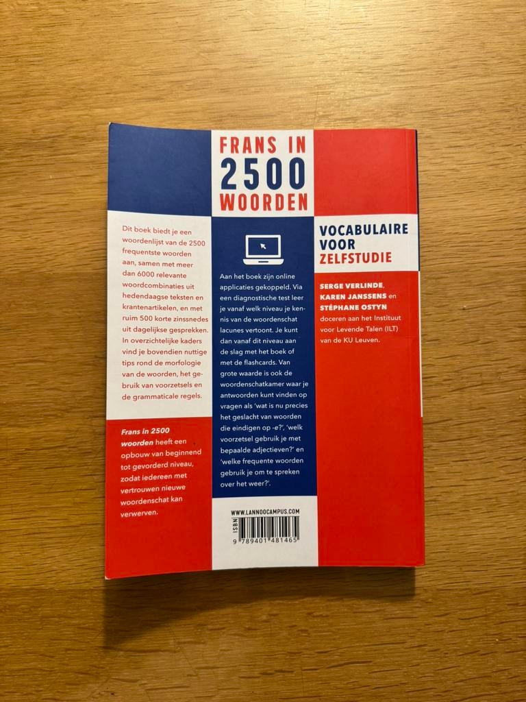 Frans schoolboek 2500 woorden, Boeken, Ophalen, Zo goed als nieuw, Frans