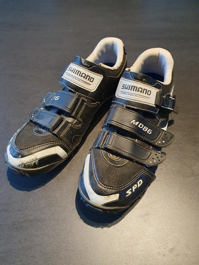 Klikschoenen Shimano SH-M086L maat 45, Fietsen en Brommers, Ophalen of Verzenden, Zo goed als nieuw