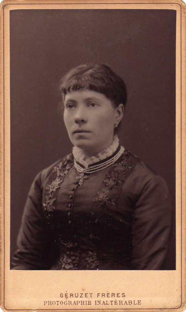 Photo carte de visite Adèle Gérin, Enlèvement ou Envoi, Utilisé, Autres sujets/thèmes, Photo