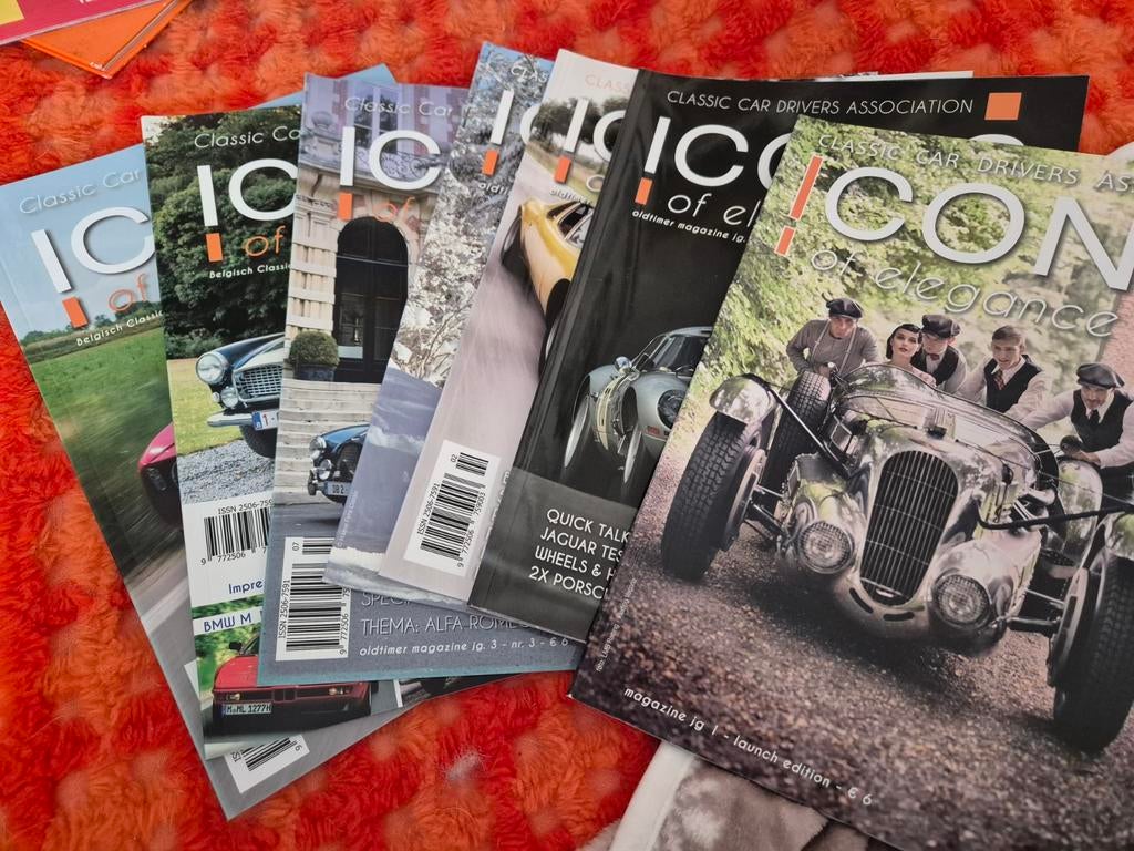 Icones magazine, magazine automobile, Enlèvement ou Envoi