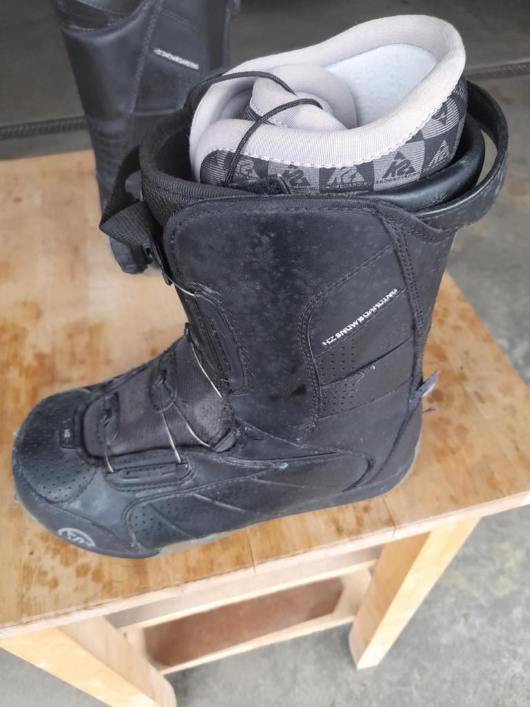 Chaussures SnowBoard, Sport en Fitness, Snowboarden, Ophalen, Gebruikt, Schoenen