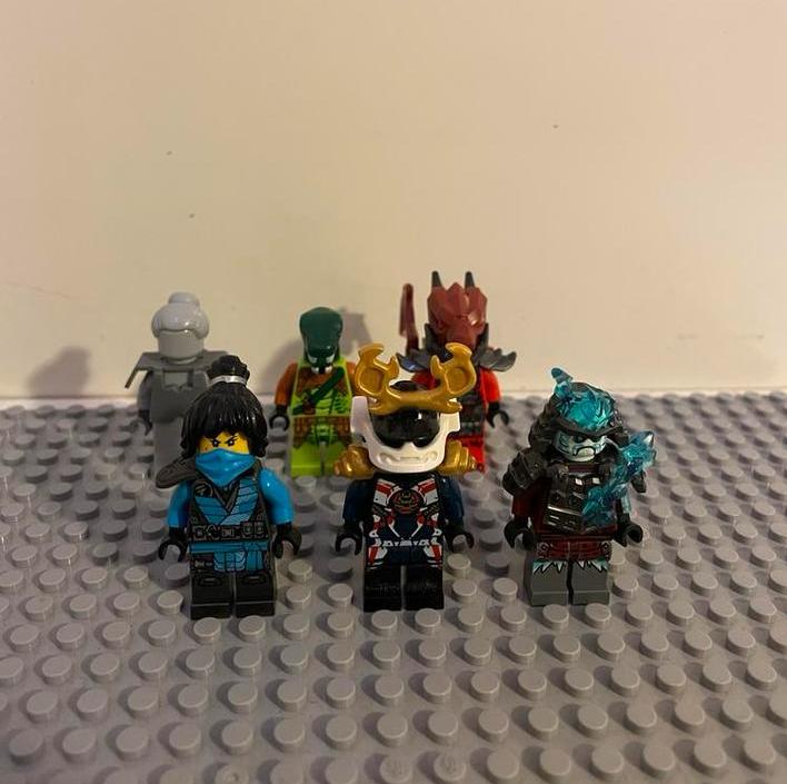 6 Lego Ninjago Minifiguren Lot, Ophalen of Verzenden, Nieuw, Losse stenen, Lego