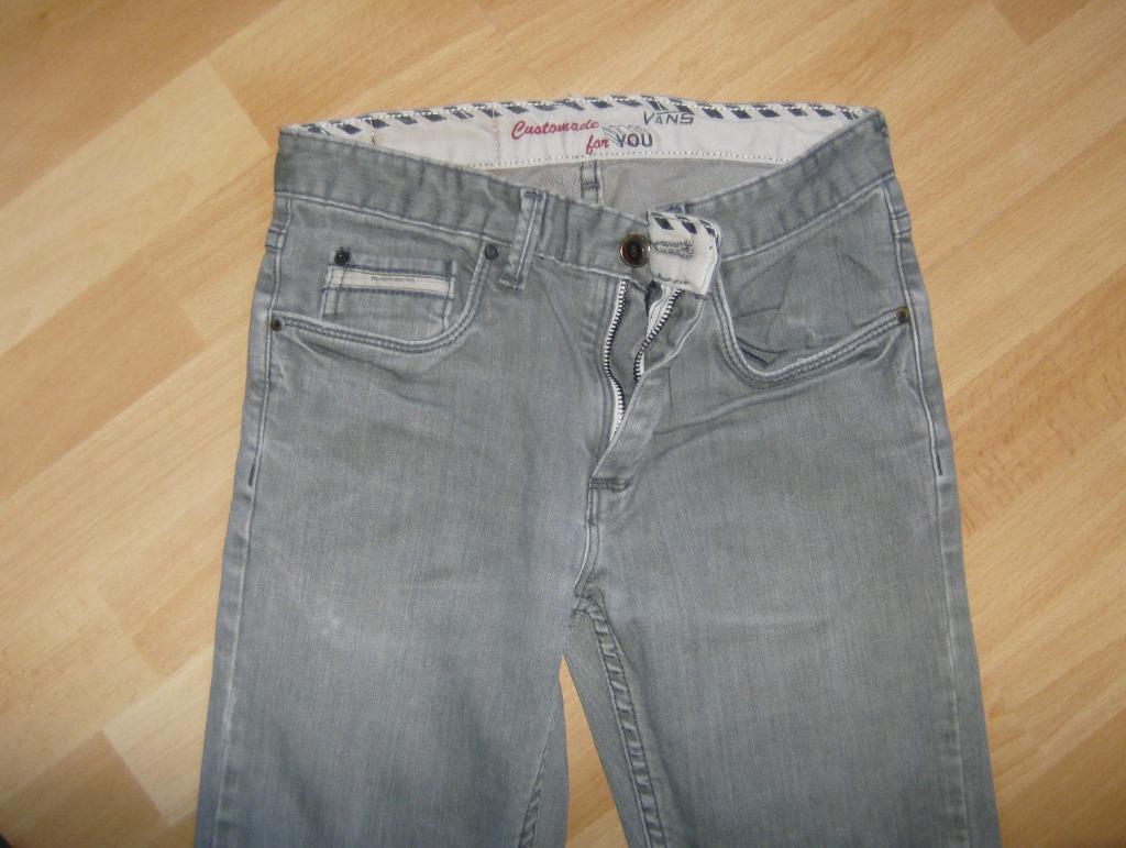 jeansbroek grijs merk vans - maat 27x28 boys 14 jaar lengte, Kinderen en Baby's, Kinderkleding | Maat 164, Broek, Gebruikt, Vans