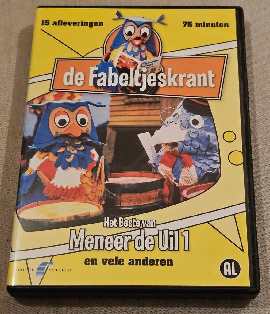 De Fabeltjeskrant DVD Het Beste van Meneer de, Alle leeftijden, Ophalen of Verzenden