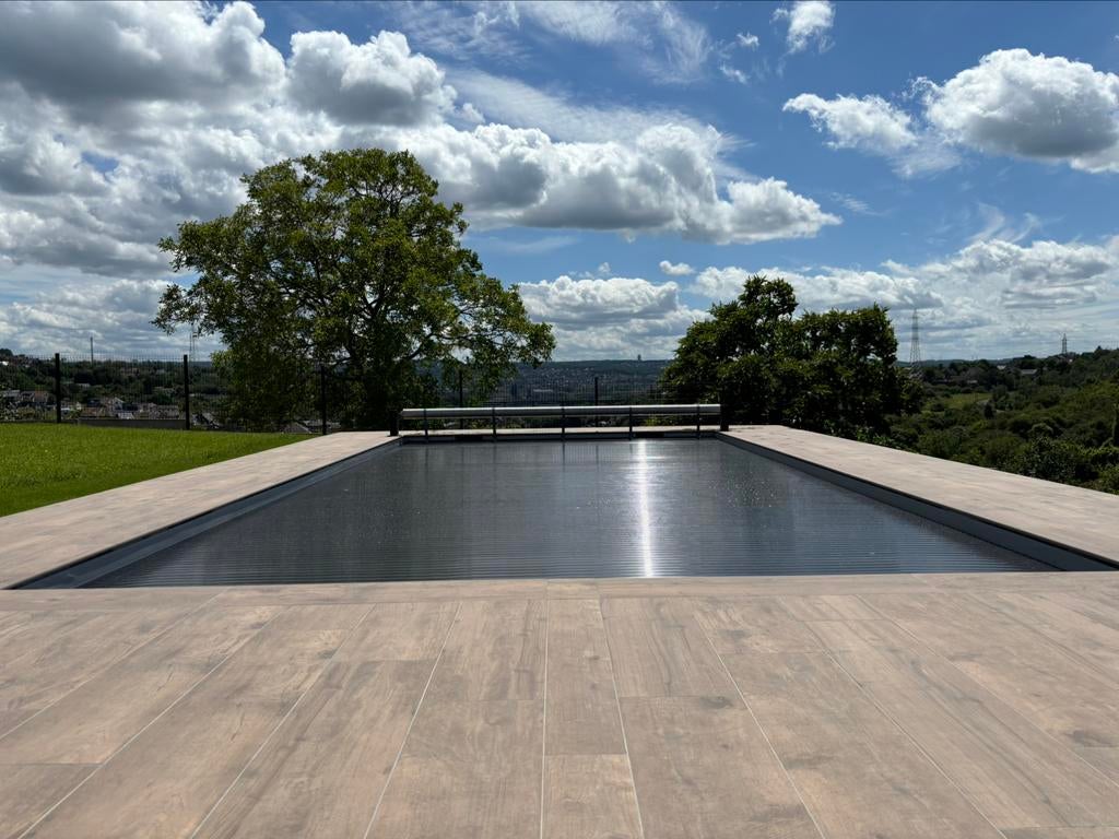 Volets pvc ou polycarbonate de piscine immergés ou hors-sol, Jardin & Terrasse, Accessoires de piscine, Comme neuf, Couverture de piscine