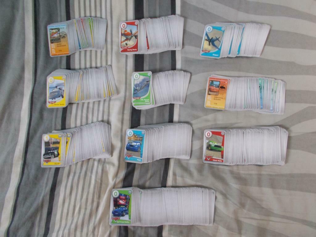 Lot de 1067 cartes Planes et Cars (Disney) Cora - Match - De, Enlèvement ou Envoi, Comme neuf, Cartes en vrac