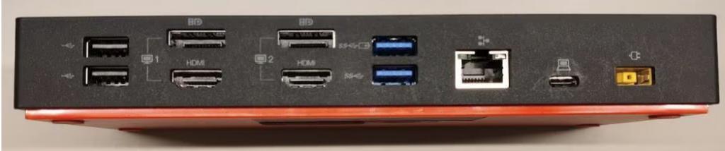 Thinkpad Hybrid USB-C dock van lenovo, Computers en Software, Dockingstations, Zo goed als nieuw, Docking station, Ophalen of Verzenden