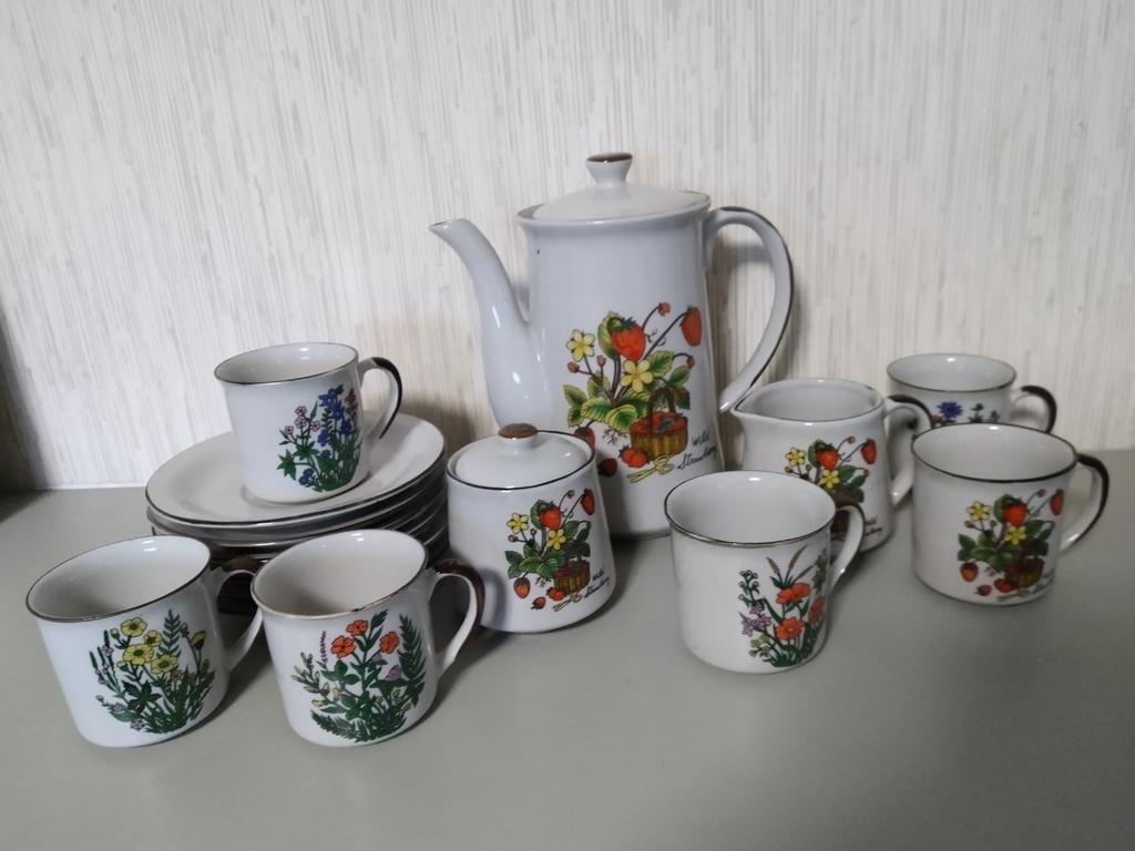 Mokka of koffieserviesje NIEUW in de doos,15 euro!, Ophalen