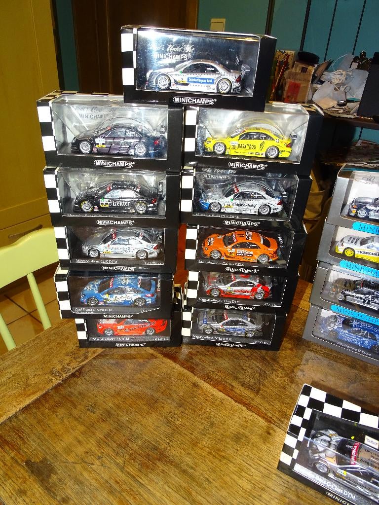 Collection Minichamps Mercedes DTM, Ophalen of Verzenden, Nieuw, Auto, MiniChamps