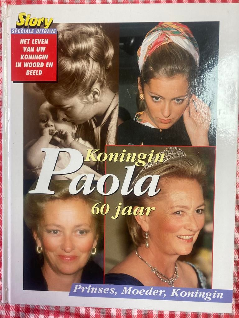 Boek over koningin Paola, Verzamelen, Ophalen, Zo goed als nieuw